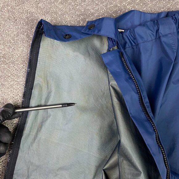 Vintage REI Gore-Tex Pants Men's Medium Tall Blue Waterproof Windbreaker Hiking - Picture 5 of 16